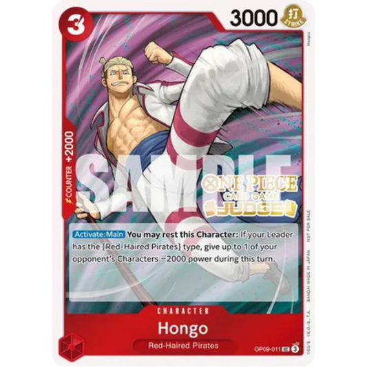 Hongo (Judge Pack Vol. 5) (OP09-011) - One Piece Promotion Cards Foil