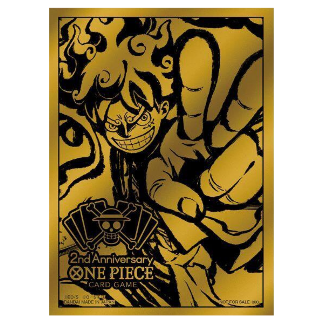 One Piece Official Card Sleeve Japanese 2nd Anniversary