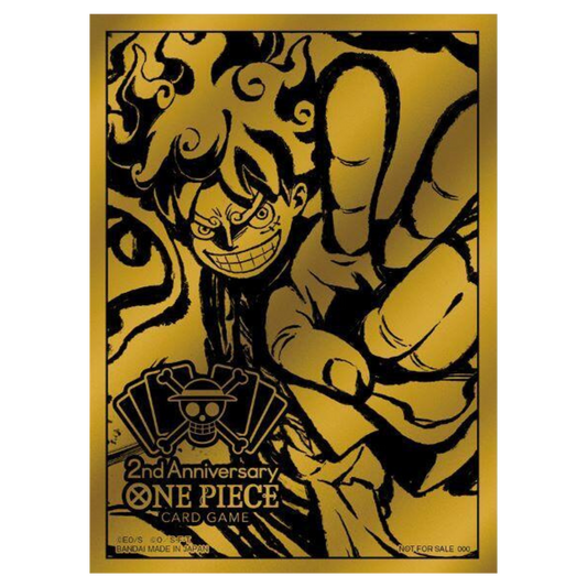 One Piece Official Card Sleeve Japanese 2nd Anniversary