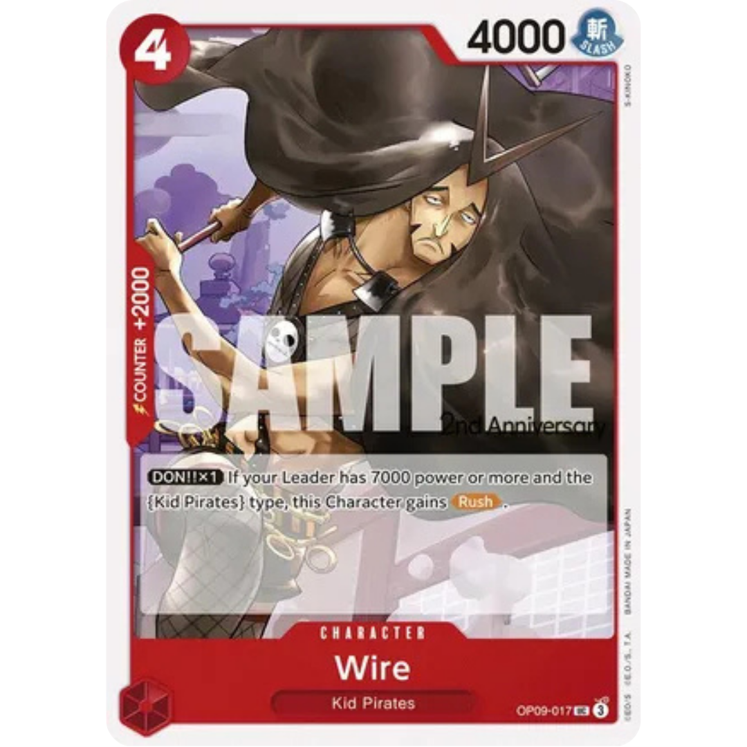 Wire (OP09-017) - Emperors in the New World: 2nd Anniversary Tournament Cards