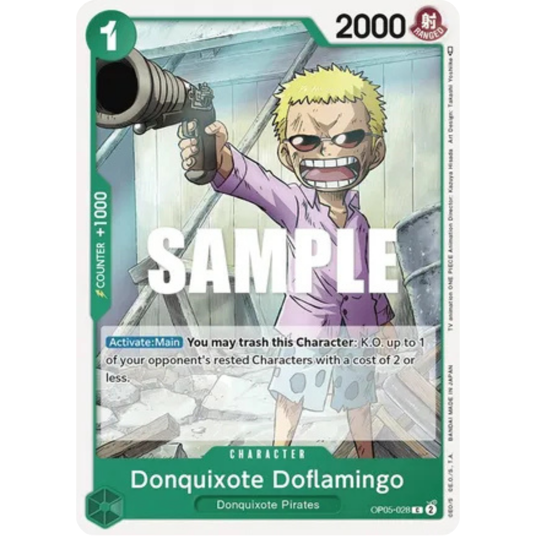 Donquixote Doflamingo (028) (OP05-028) - Awakening of the New Era