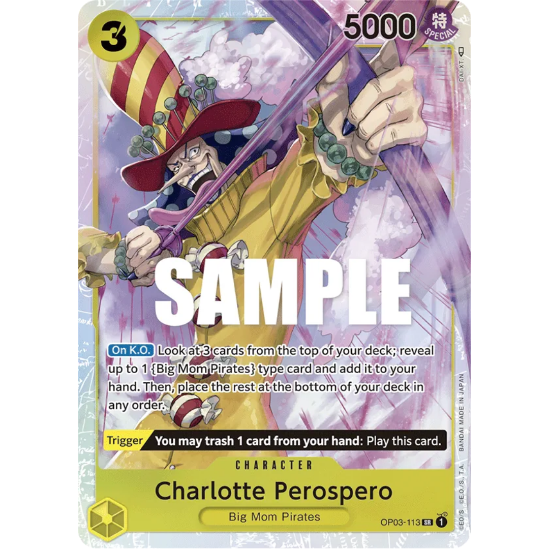 Charlotte Perospero (OP03-113) - Pillars of Strength Foil