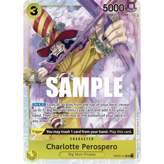Charlotte Perospero (OP03-113) - Pillars of Strength Foil