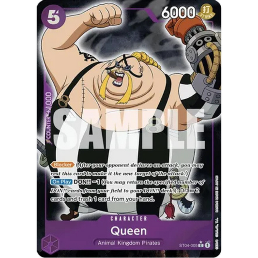 Queen (Full Art) (ST04-005) - Premium Booster -The Best- Foil