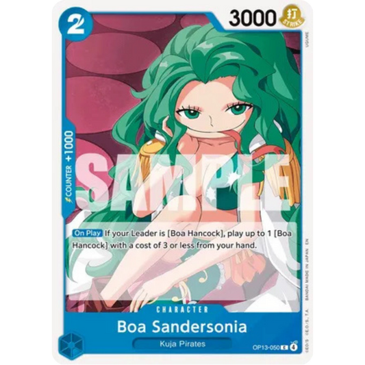 Boa Sandersonia (OP13-050) - Carrying On His Will