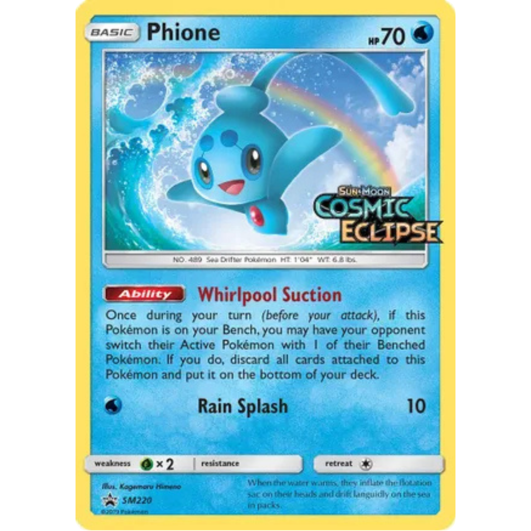 Phione - SM220 (Prerelease)  - Holofoil SM Promos - Promo