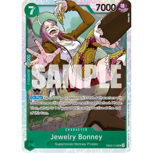 Jewelry Bonney (EB02-015) - Extra Booster: Anime 25th Collection Foil