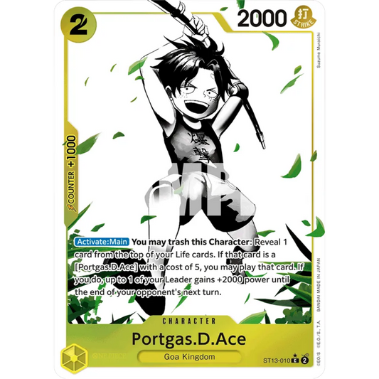 Portgas.D.Ace (010) (Parallel) (ST13-010) - Ultra Deck: The Three Brothers Foil