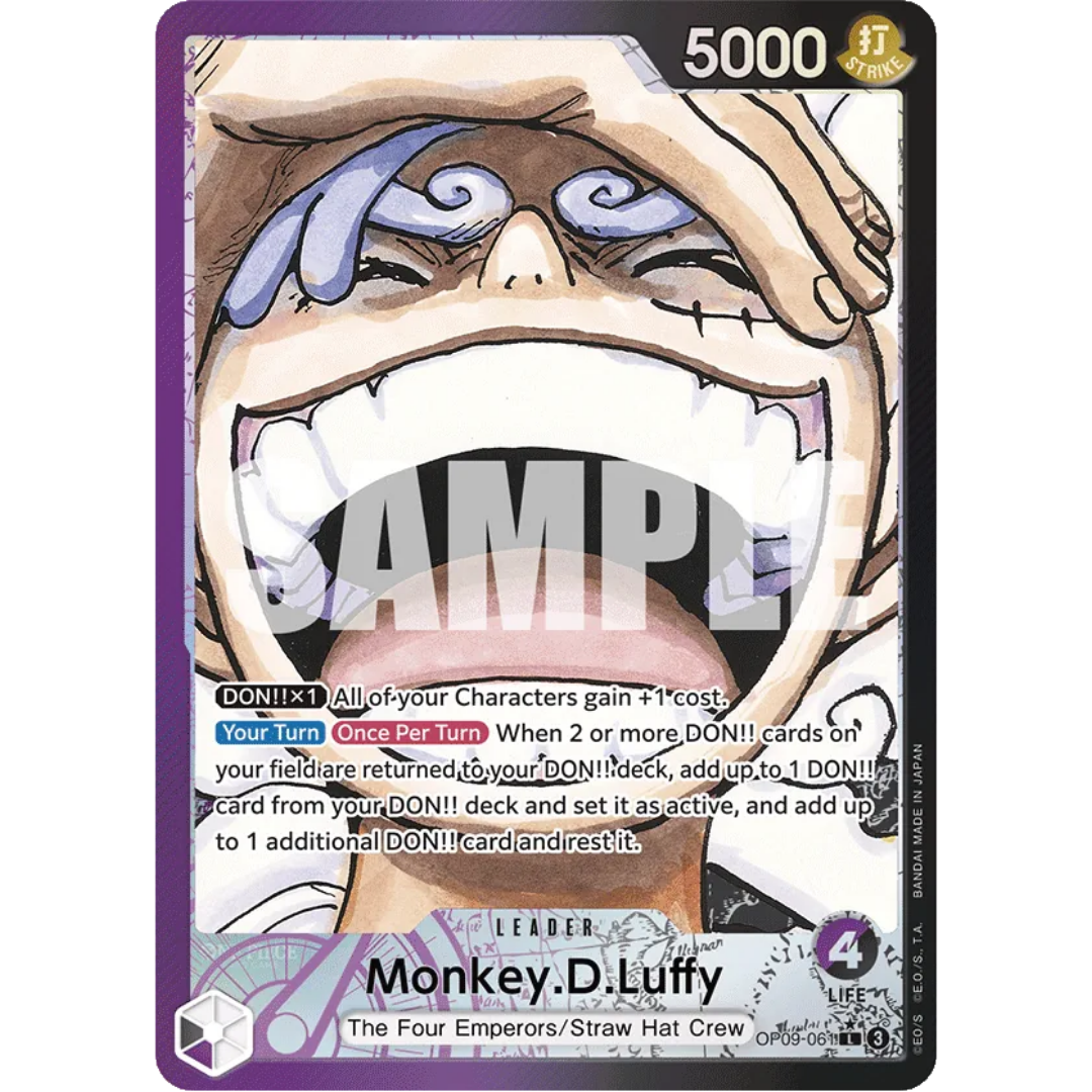 Monkey.D.Luffy (061) (Parallel) (OP09-061) - Emperors in the New World Foil