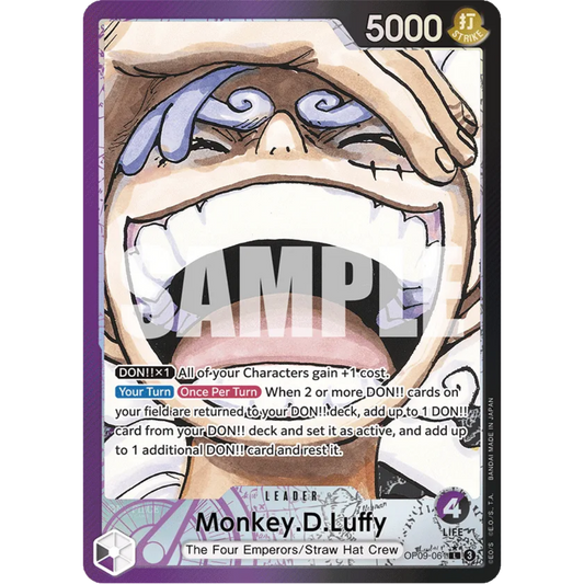 Monkey.D.Luffy (061) (Parallel) (OP09-061) - Emperors in the New World Foil