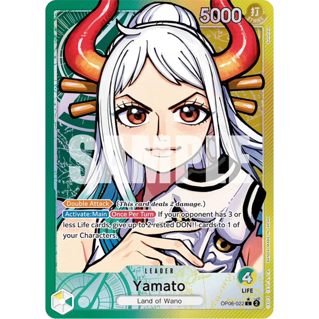 Yamato (Alternate Art) (OP06-022) - Wings of the Captain Foil