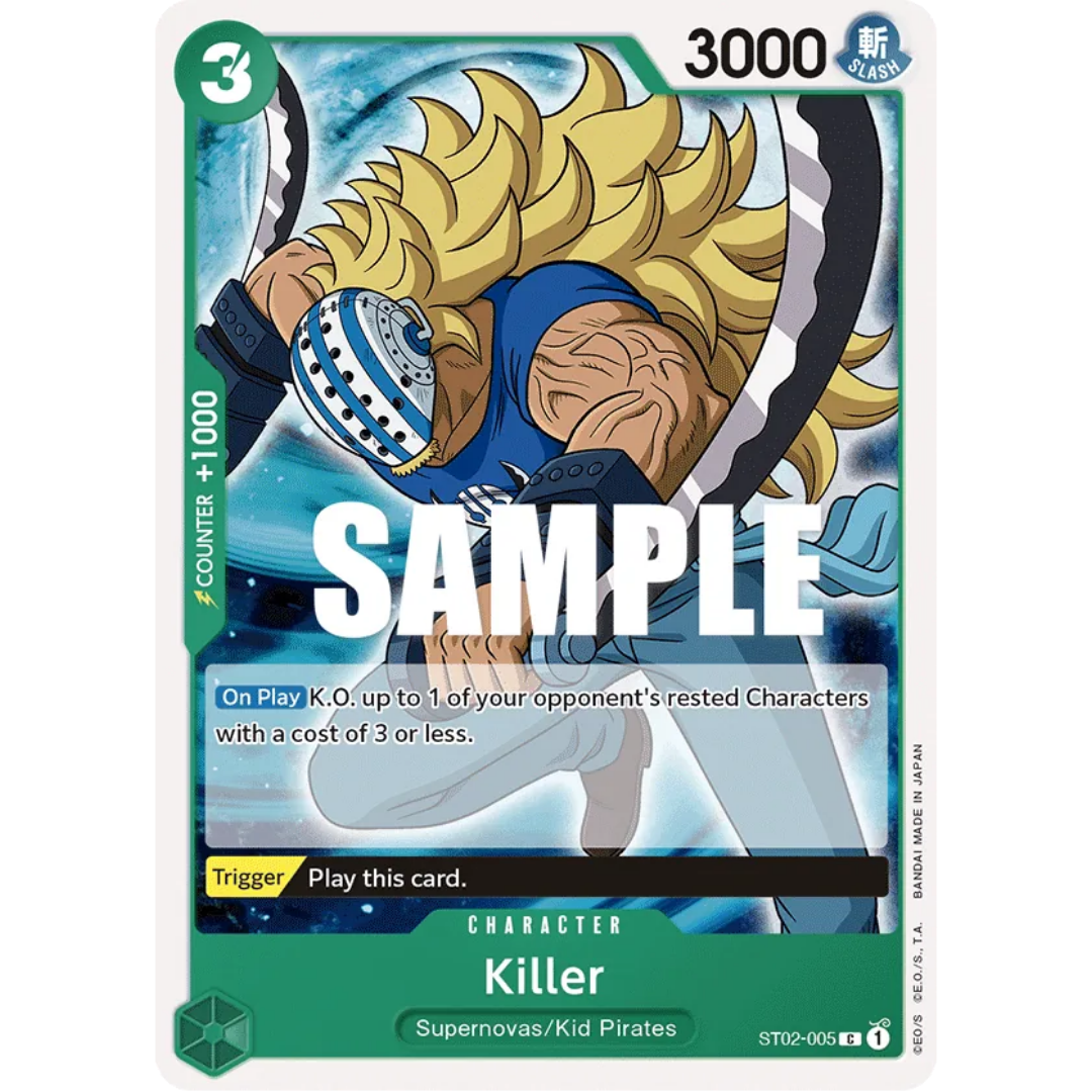 Killer (ST02-005) - Starter Deck 2: Worst Generation