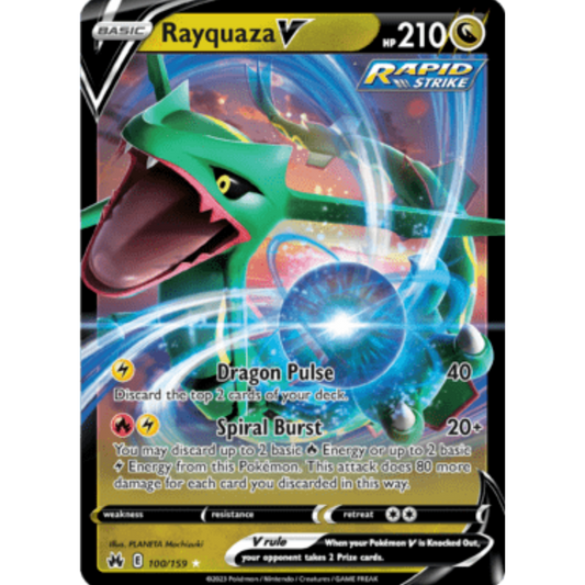 Rayquaza V (100/159) [Sword & Shield: Crown Zenith]