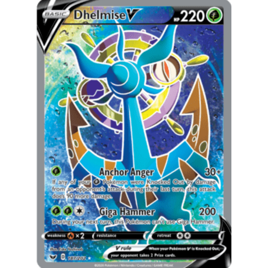 Dhelmise V (187/202) [Sword & Shield: Base Set]