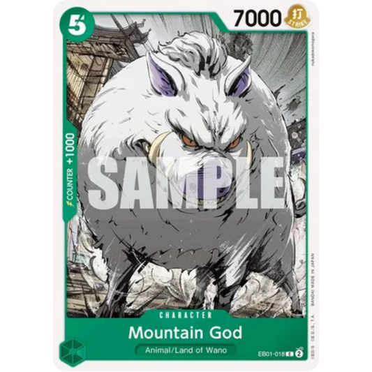 Mountain God (EB01-018) - Extra Booster: Memorial Collection