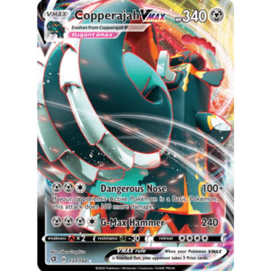 Copperajah VMAX (137/192) [Sword & Shield: Rebel Clash]