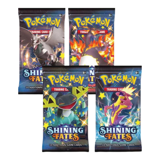Shining Fates Booster Pack Art Bundle [Set of 4]
