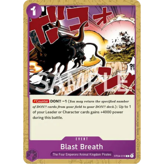 Blast Breath (ST04-016) - Revision Pack Cards