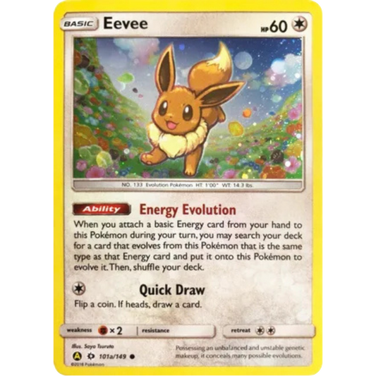 Eevee 101a/149  - Holofoil Alternate Art Promos - Promo