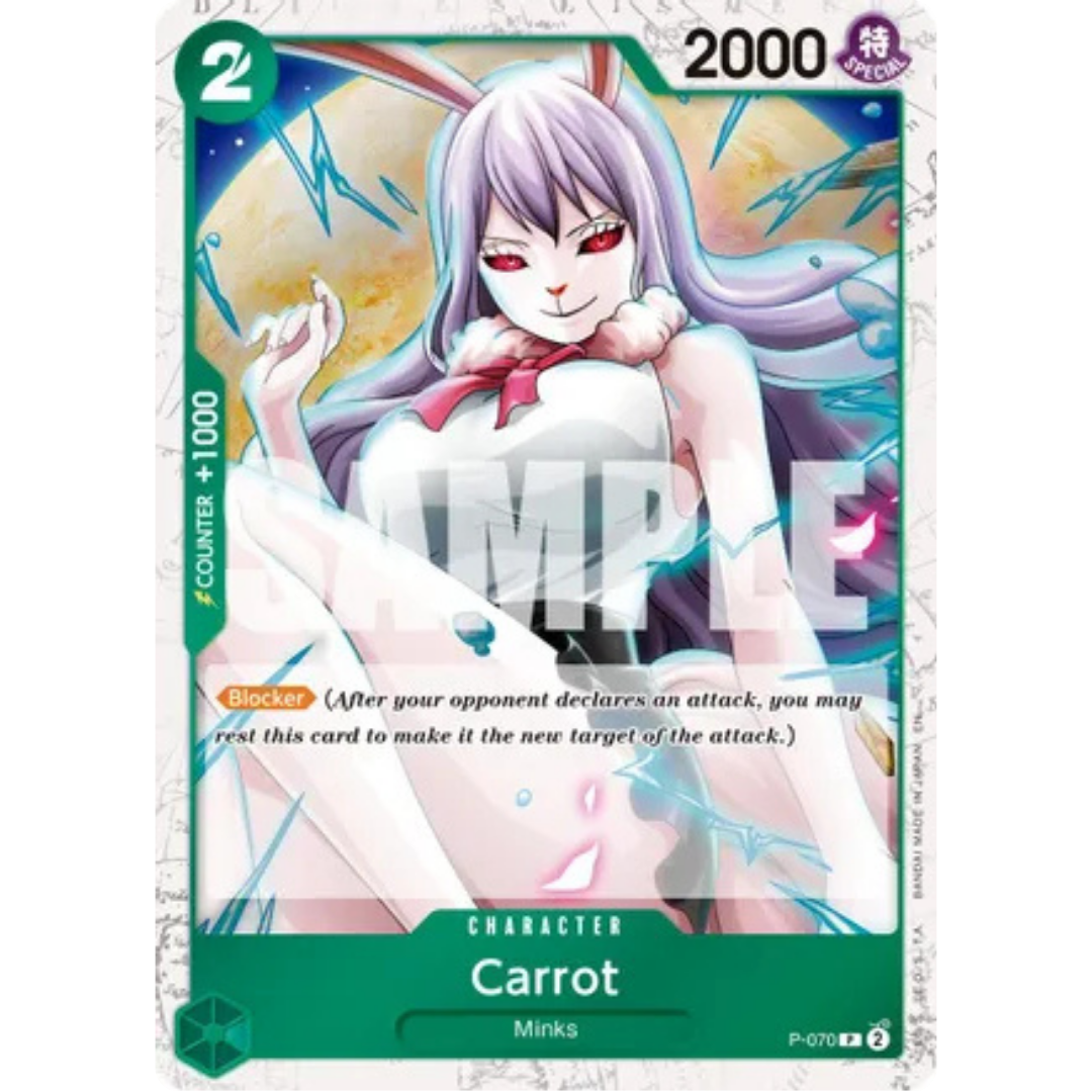 Carrot - P-070 (Pirate Foil) (P-070) - Premium Booster -The Best- Vol. 2 Foil