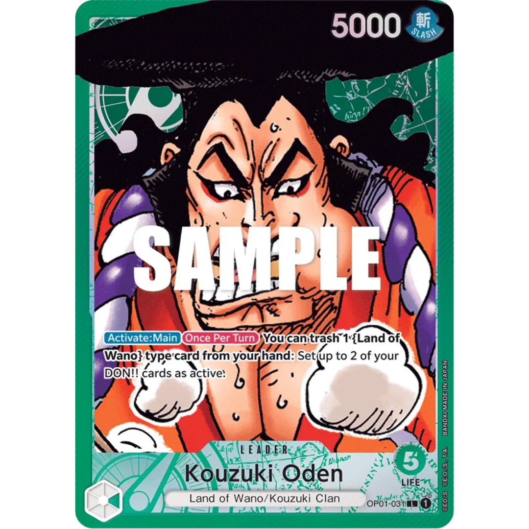 Kouzuki Oden (Parallel) (OP01-031) - Romance Dawn Foil