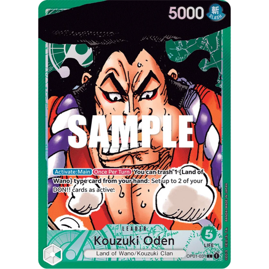Kouzuki Oden (Parallel) (OP01-031) - Romance Dawn Foil