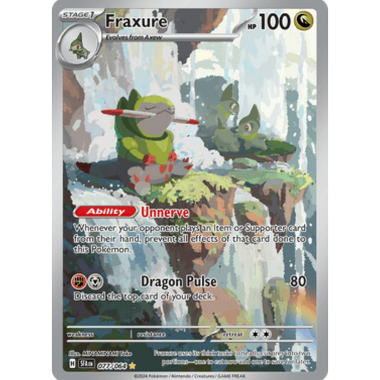 Fraxure (077/064) [Scarlet & Violet: Shrouded Fable]