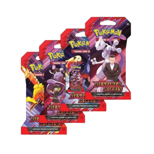 Destined Rivals Sleeved Booster Pack Art Bundle [Set of 4]