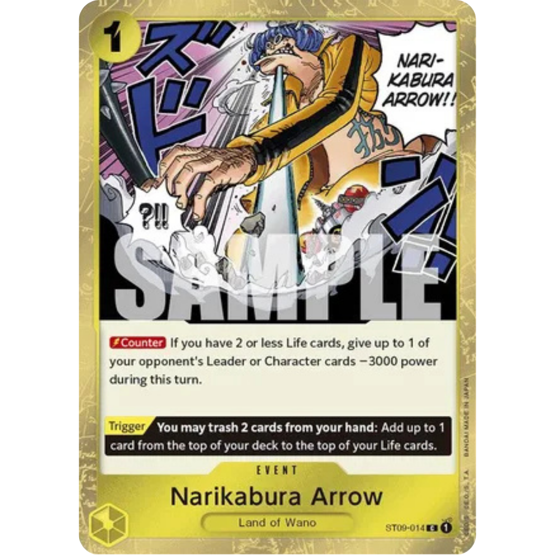 Narikabura Arrow (Jolly Roger Foil) (ST09-014) - Premium Booster -The Best- Foil