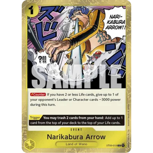 Narikabura Arrow (Jolly Roger Foil) (ST09-014) - Premium Booster -The Best- Foil