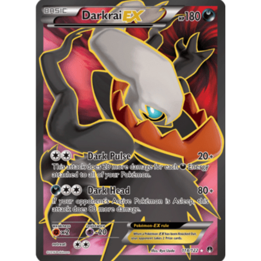 Darkrai EX (Full Art) 118/122  - Holofoil XY  BREAKpoint - Ultra Rare