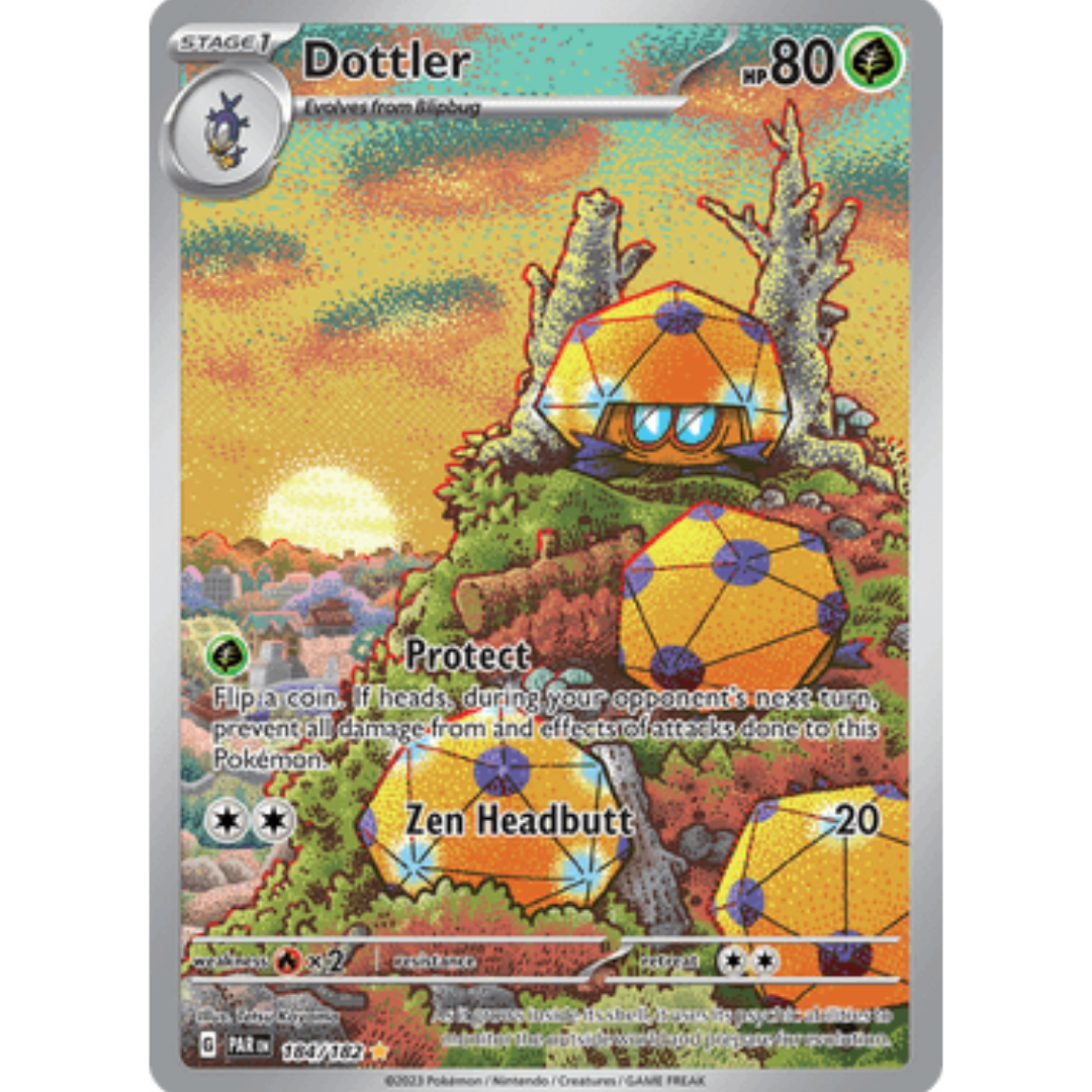Dottler 184/182  - Holofoil SV04 Paradox Rift - Illustration Rare