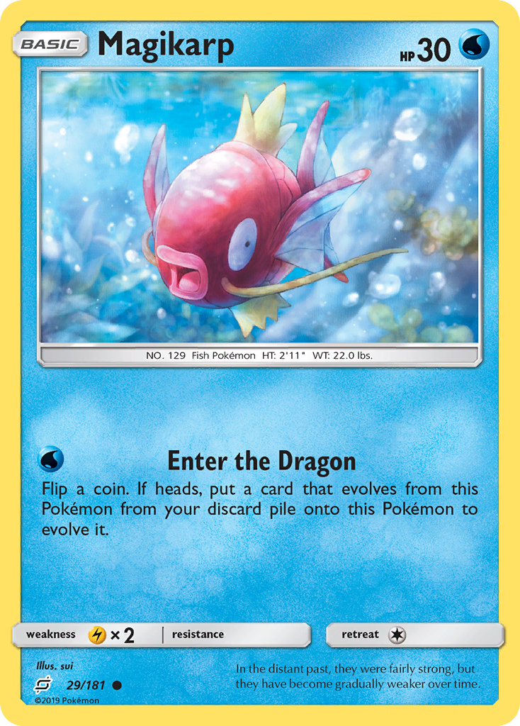 Magikarp 029  SM  Team Up - Common