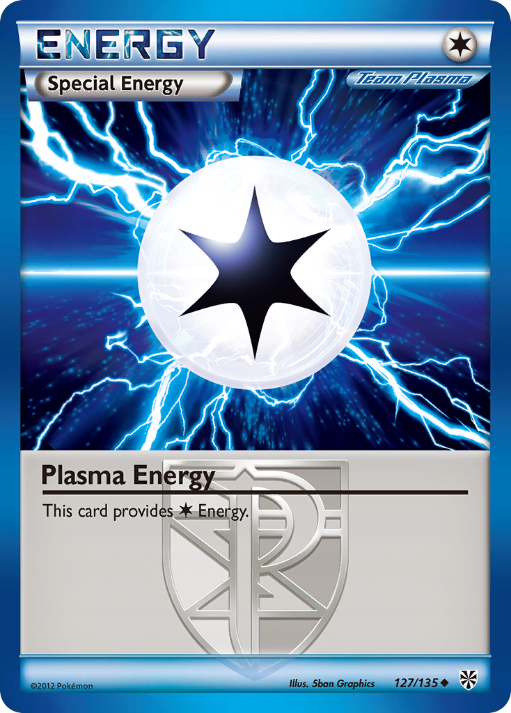 Plasma Energy (Team Plasma) 127  Plasma Storm - Uncommon