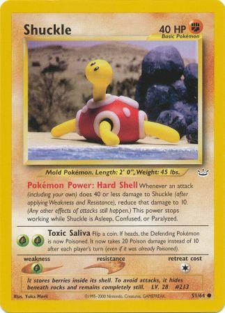 Shuckle 051  - Unlimited Neo Revelation - Common