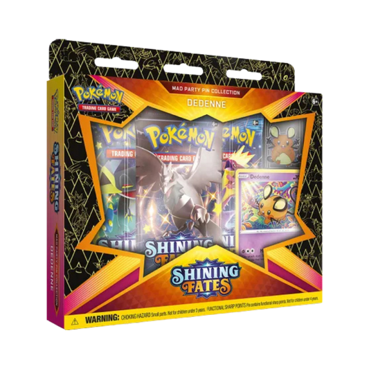 Shining Fates Mad Party Pin Collection [Dedenne]
