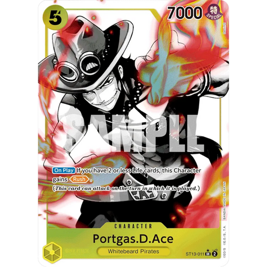 Portgas.D.Ace (011) (Parallel) (ST13-011) - Ultra Deck: The Three Brothers Foil