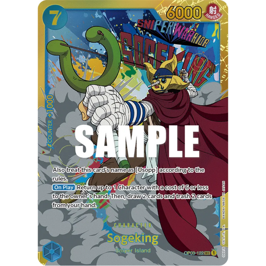 Sogeking (OP03-122) - Pillars of Strength Foil