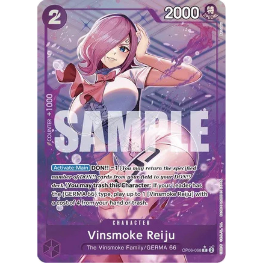 Vinsmoke Reiju (OP06-068) (Full Art) (OP06-068) - Premium Booster -The Best- Foil