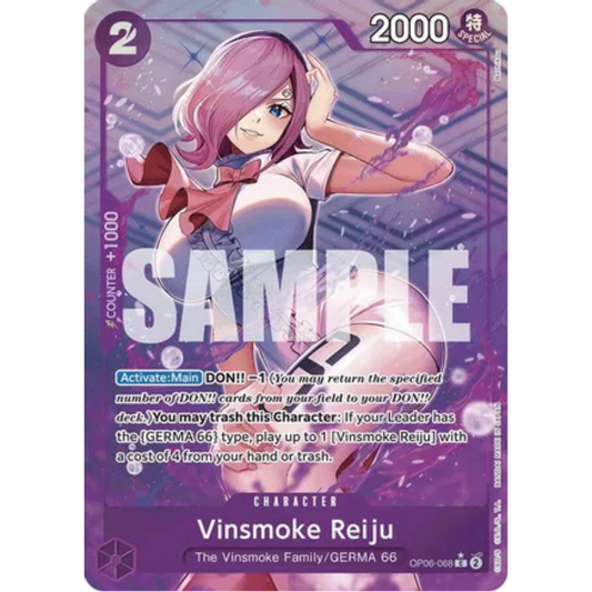 Vinsmoke Reiju (OP06-068) (Full Art) (OP06-068) - Premium Booster -The Best- Foil
