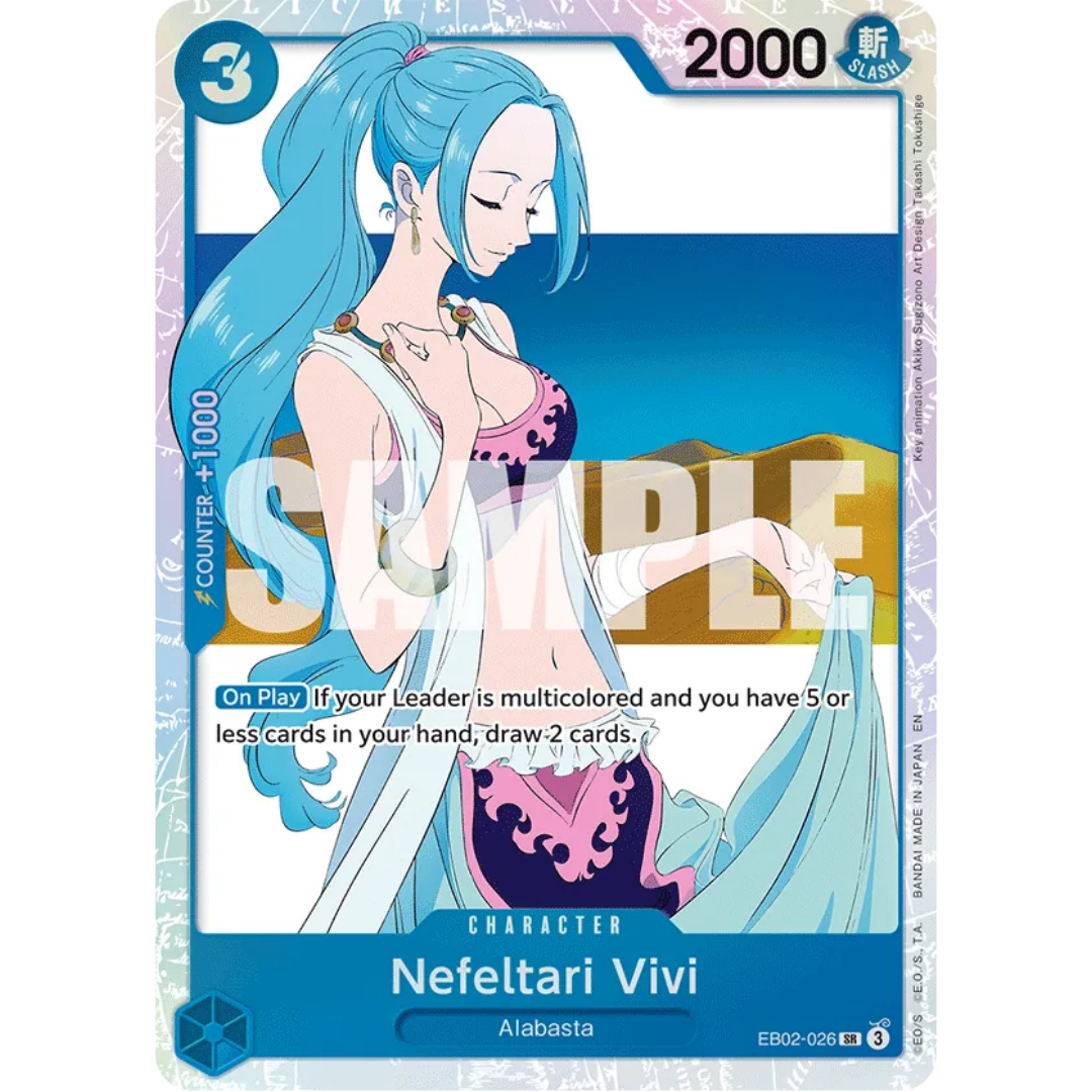Nefeltari Vivi (EB02-026) - Extra Booster: Anime 25th Collection Foil