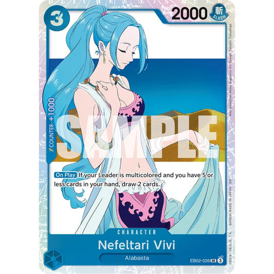 Nefeltari Vivi (EB02-026) - Extra Booster: Anime 25th Collection Foil