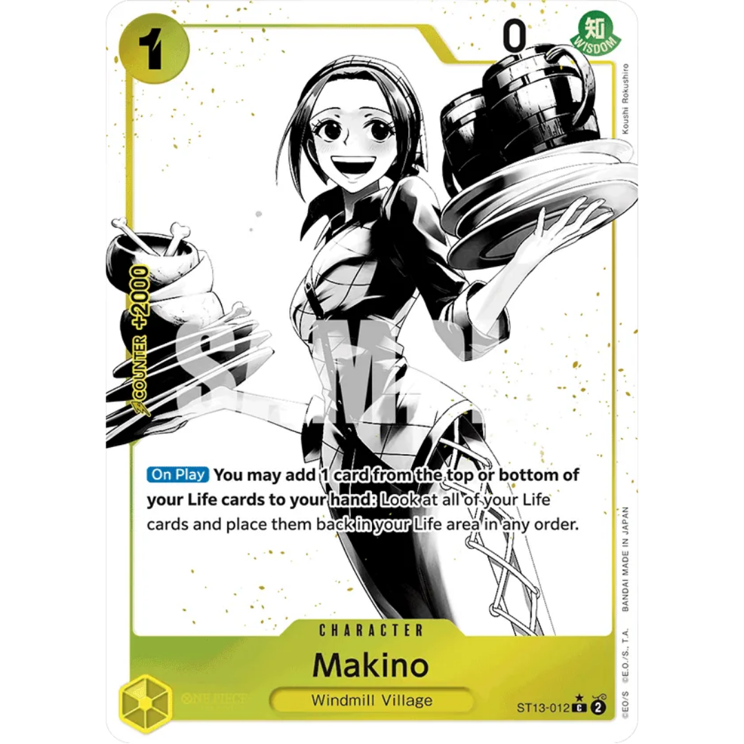 Makino (Parallel) (ST13-012) - Ultra Deck: The Three Brothers Foil