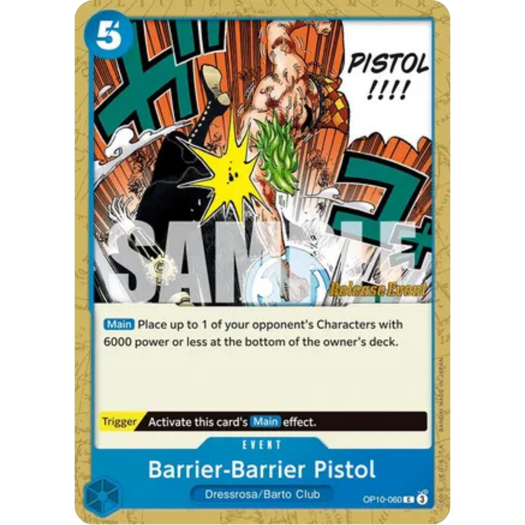 Barrier-Barrier Pistol (OP10-060) - Royal Blood Release Event Cards