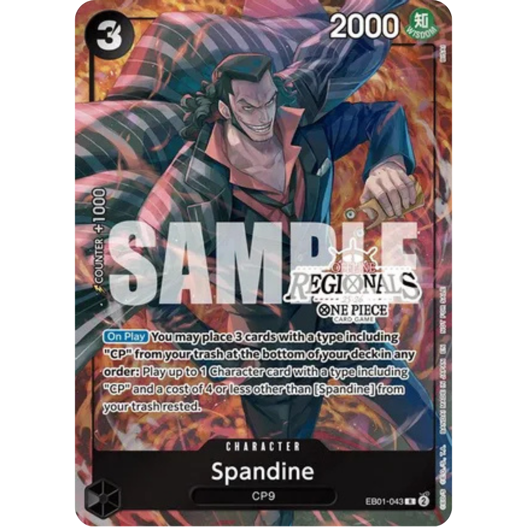 Spandine (Regional Participation Pack 2025 Vol.1) (EB01-043) - One Piece Promotion Cards