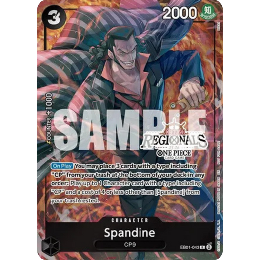 Spandine (Regional Participation Pack 2025 Vol.1) (EB01-043) - One Piece Promotion Cards