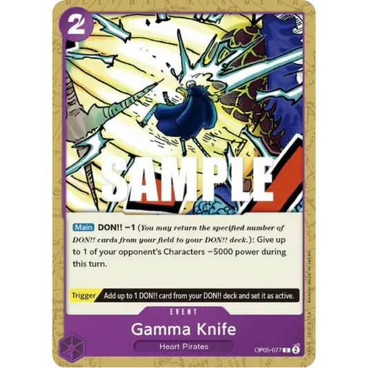 Gamma Knife (OP05-077) - Awakening of the New Era