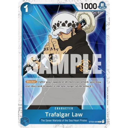 Trafalgar Law (ST03-008) (Jolly Roger Foil) (ST03-008) - Premium Booster -The Best- Foil