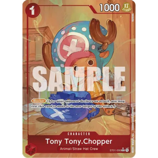 Tony Tony.Chopper (ST01-006) (Alternate Art) (ST01-006) - Premium Booster -The Best- Foil