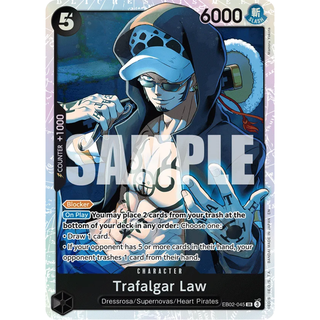 Trafalgar Law (EB02-045) - Extra Booster: Anime 25th Collection Foil
